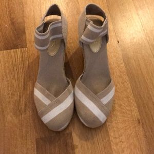 Chaps wedges. Size 7.5. Like new!!